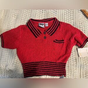 Vintage NWT deadstock Kitty Hawk by Vivian Wang boucle sweater